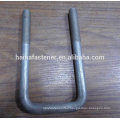 U tipo perno, cabeza doble, Zinc-Plate